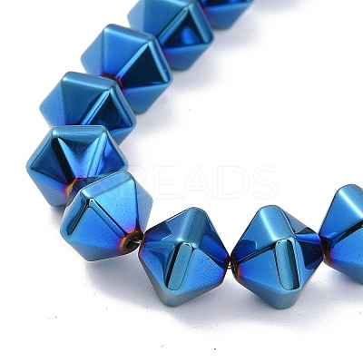 Electroplated Non-magnetic Synthetic Hematite Beads Strands LS-G-G862-01D-1