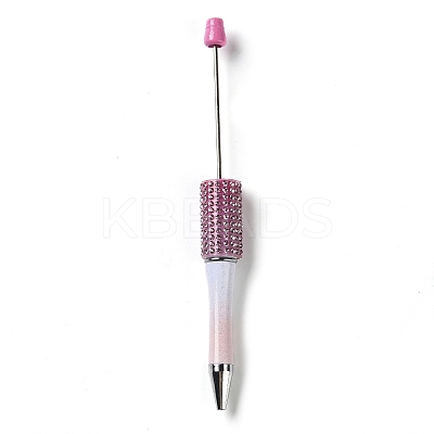 Plastic & Iron Beadable Pens AJEW-H147-01I-1