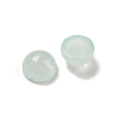 Natural White Jade Dyed Cabochons G-H309-03-18-1