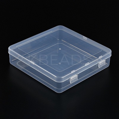 Plastic Bead Containers with Hinged Lid CON-Z007-09C-1