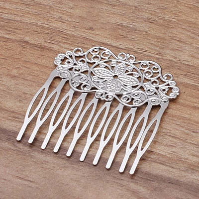 Iron Hair Comb Findings OHAR-PW0001-433P-1