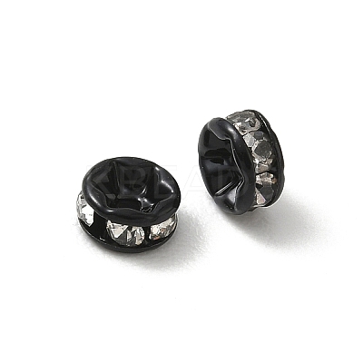 304 Stainless Steel Rhinestone Beads RB-CBAF591-01C-EB-1
