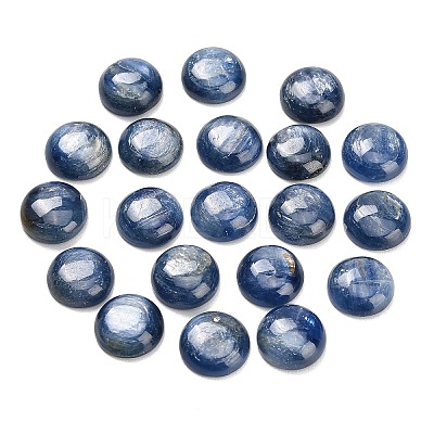 Natural Kyanite Cabochons G-B178-A01-14mm-1