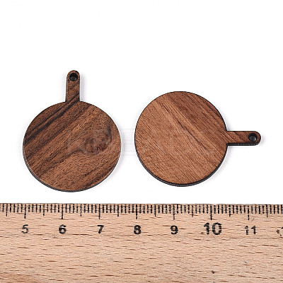 Walnut Wood Pendants WOOD-T032-23-1