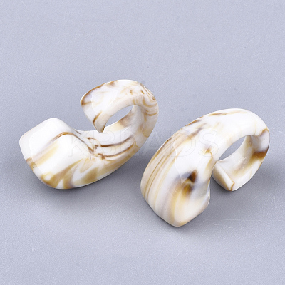 Acrylic Beads OACR-S021-11H-1