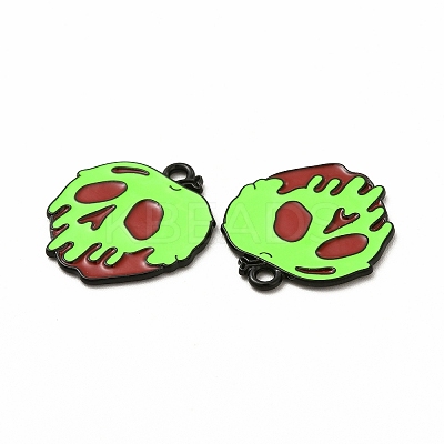 Rack Plating Alloy Enamel Pendants LS-FIND-G054-20EB-02-1