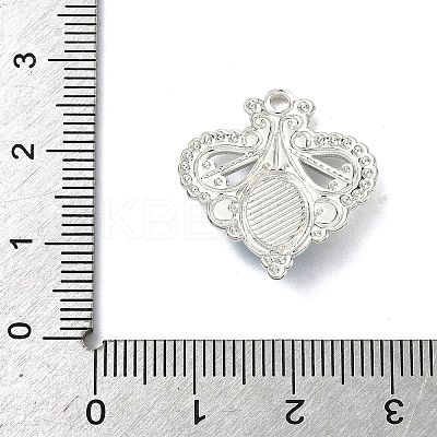 304 Stainless Steel with Dyed Synthetic Turquoise Pendants STAS-G374-05S-02-1