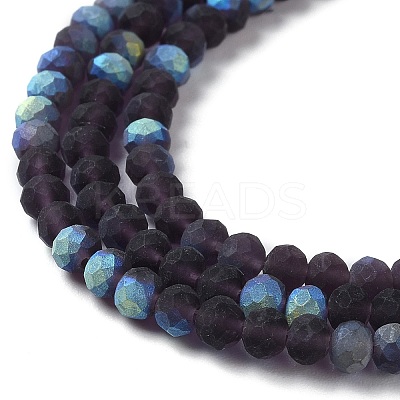 Transparent Glass Beads Strands LS-EGLA-A034-T4mm-MB15-1