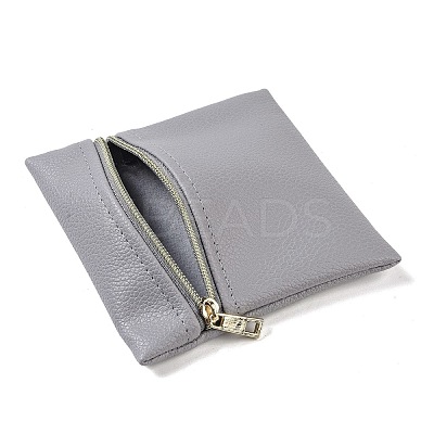 Imitation Leather Jewelry Storage Zipper Bags ABAG-G016-01B-1