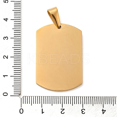 304 Stainless Steel Pendants STAS-I135-34G-1