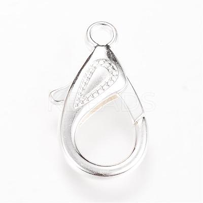 Alloy Lobster Claw Clasps KK-S303-03-1