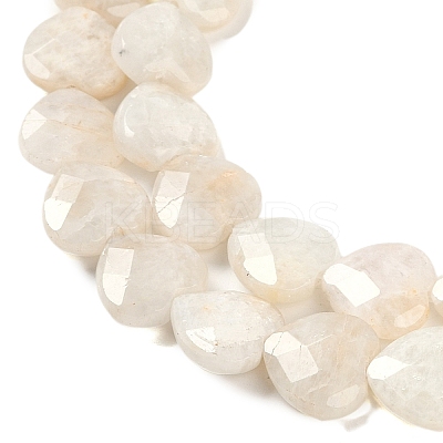 Natural Rainbow Moonstone Beads Strands G-G118-A01-01-1