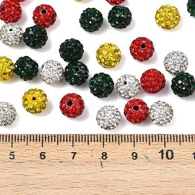 Christmas Theme Grade A Rhinestone Beads RB-L037-02-1