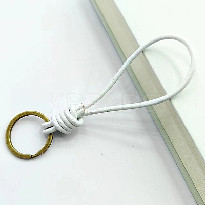 Leather Keychain KEYC-WH20008-07E-1