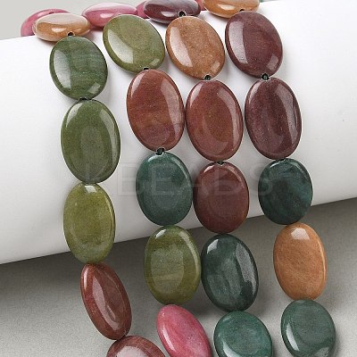 Natural Malaysia Jade Beads Strands G-K292-C16-13X18MM-1