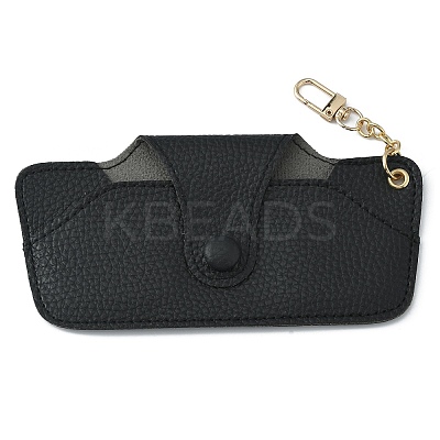 PU Imitation Leather Slim Eyeglasses Pouch AJEW-WH0248-348B-1
