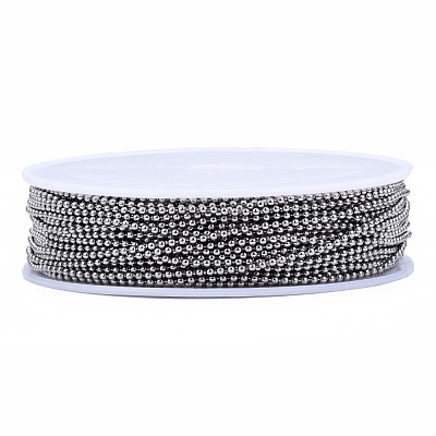 Tarnish Resistant 304 Stainless Steel Ball Chains CHS-S005-05A-01-1