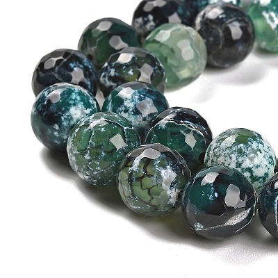 Natural Fire Crackle Agate Beads Strands G-L595-A02-01I-1