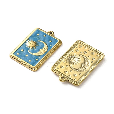 304 Stainless Steel Pendants STAS-A124-17B-G-1