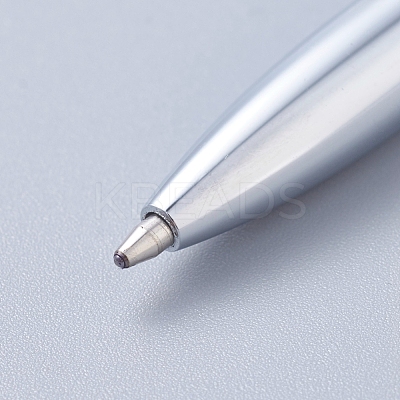 Platinum Big Crown Pen AJEW-K026-01G-1