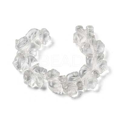 Chinese Zodiac Natural Quartz Crystal Carved Beads G-D300-01C-1