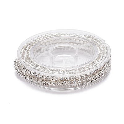 2 Colors Crystal & Crystal AB Rhinestone Cup Chains CHC-FS0001-02-1