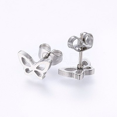Tarnish Resistant 304 Stainless Steel Jewelry Sets SJEW-O090-14P-1