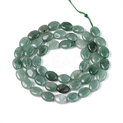 Natural Green Aventurine Beads Strands G-T142-25-1