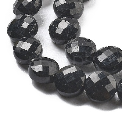 Natural Black Tourmaline Beads Strands G-C179-A41-03-1