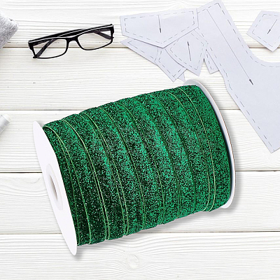 1 Roll Glitter Sparkle Ribbon SRIB-CY0001-19F-1