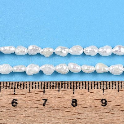 Natural Cultured Freshwater Pearl Beads Strands PEAR-N014-03H-1