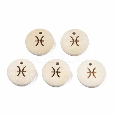 Laser Out Wood Pendants WOOD-S053-51I-1