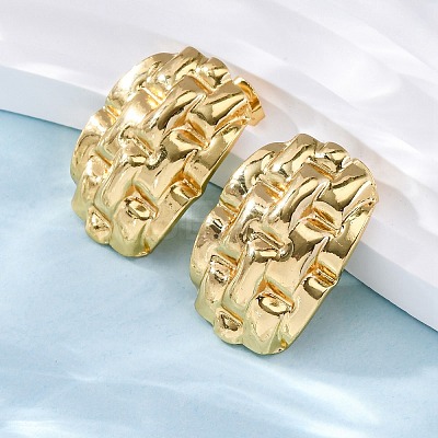 304 Stainless Steel Stud Earrings for Women EJEW-L296-019G-1