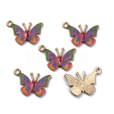 Alloy Enamel Printed Pendants LS-ENAM-CJC0006-66E-1