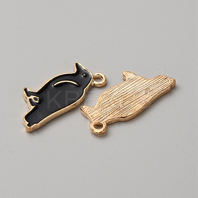 Alloy Enamel Pendants ENAM-WH0057-46B-1