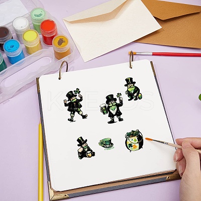 Plastic Stamps DIY-WH20018-0349-1