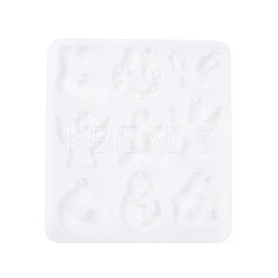 Christmas Pendants DIY Silicone Mold LS-DIY-K073-19D-1
