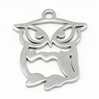 Non-Tarnish 201 Stainless Steel Pendants STAS-T008-014-1-1