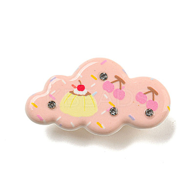 Cute Cloud Resin Alligator Hair Clips LS-AJEW-U004-04D-1