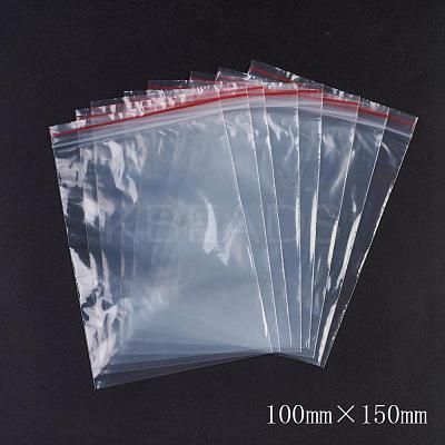 Plastic Resealable Packaging Bags OPP-G001-D-10x15cm-1