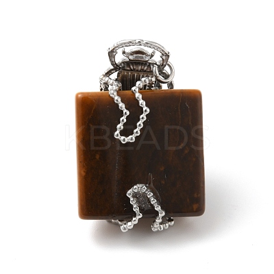Natural Mixed Gemstone Pendants G-G870-13P-1