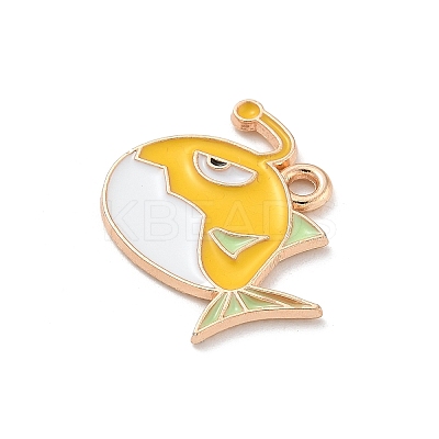 Alloy Enamel Pendants ENAM-A008-44KCG-04-1