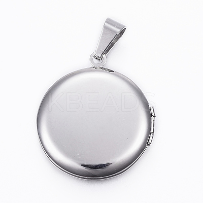 Tarnish Resistant 304 Stainless Steel Locket Pendants LS-STAS-H389-30P-1