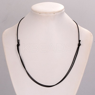 Korea Waxed Polyester Cord Necklace Making AJEW-PH00620-01-1