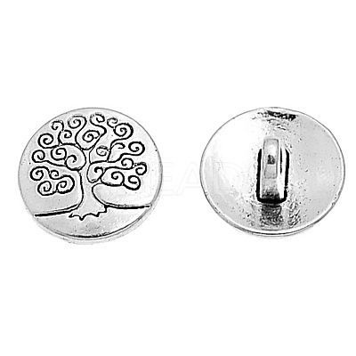 Zinc Metal Alloy Shank Buttons BUTT-N0002-36AS-1