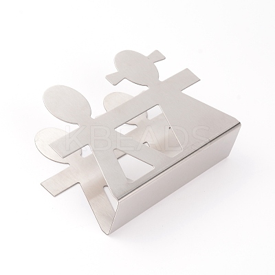 304 Stainless Steel Napkin Holder DJEW-WH0033-51-1
