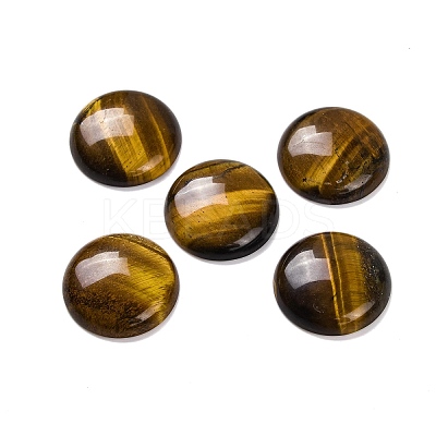 Natural Tiger Eye Cabochons G-B085-02A-05-1