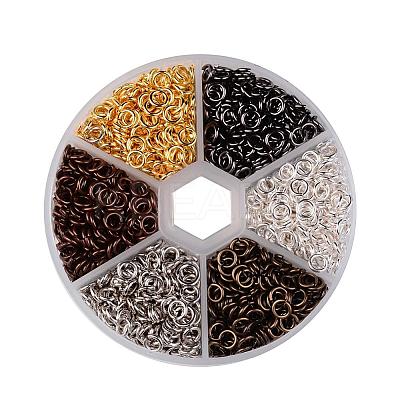 1 Box Brass Open Jump Rings KK-JP0007-5mm-1
