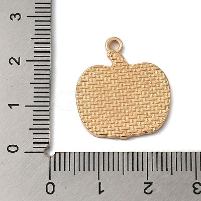Thanksgiving Day Golden Tone Alloy Enamel Pendants ENAM-M002-02F-G-1