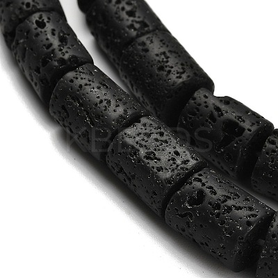 Natural Lava Rock Beads Strands G-G175-L15-01-1